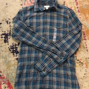 Flannel button down